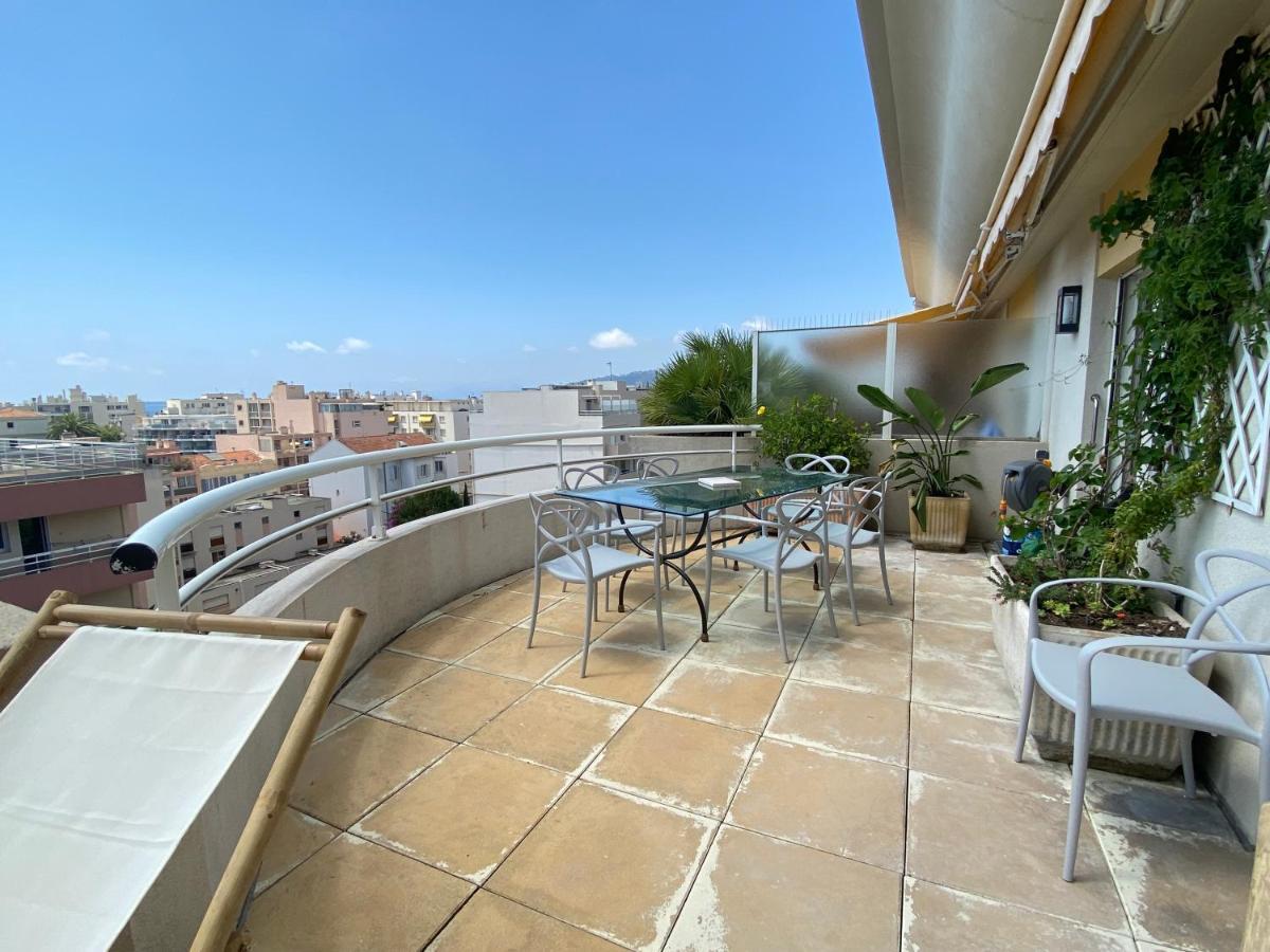 T3 Climatise Villa Juana Avec Parking Et Proche Plage Antibes Kültér fotó