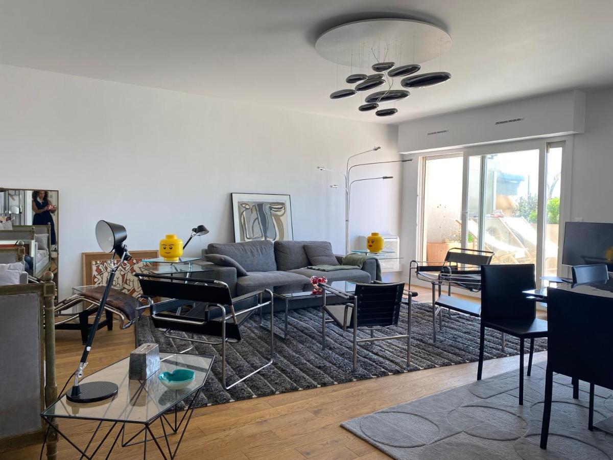 T3 Climatise Villa Juana Avec Parking Et Proche Plage Antibes Kültér fotó